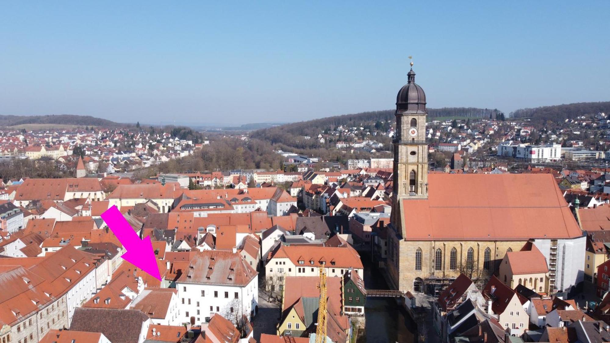 Der Schoenste Platz In Der Altstadt Amberg Exterior photo